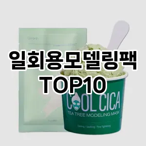 일회용모델링팩 추천 순위  TOP10 구매가이드 2025년 6월 2주차