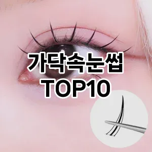 가닥속눈썹 추천 순위  TOP10 구매가이드 2025년 7월 2주차